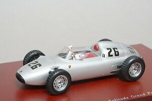 TRUES CALEtu Roo scale 1/43 Porsche Porsche 718 F2 4th GRAN PRIX SOLITUDE GRAHAM HILL 1960 #6 TSM114310