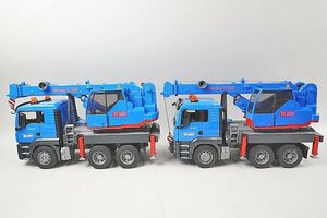 Bruder blue da-1/16 MAN TGS crane truck 2 point set * body only 03771