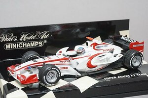 ミニチャンプス PMA 1/43 Super Aguri F1 Team SA05 佐藤琢磨 2006 #22 ※パーツ欠品有り 400060022