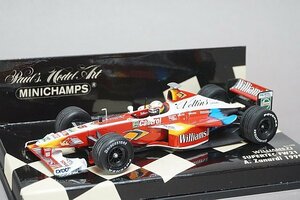 ミニチャンプス PMA 1/43 WILLIAMS SUPERTECH ウィリアムズ スーパーテック FW21 F1 アレッサンドロ・ザナルディ 1999 #5 430990005