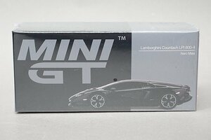 MINI GT / TSM 1/64 Lamborghini ランボルギーニ Countach カウンタック LPI 800-4 Nero Maia (ブラック) 左ハンドル MGT00607-L