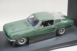 AUTOart オートアート 1/18 Ford フォード マスタング GT 390 ブリット / スティーブ・マックイーン グリーン 72811