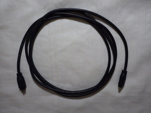 IEEE1394 cable 4 pin male -4 pin male 1.8m ( used )
