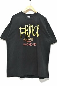 ＠美品 PRINCE プリンス 2004ツアー Tシャツ tt218 アメリカ古着 XL バンドT 00s