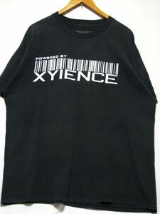 ＠美品 エナジードリンク XYIENCE キシエンス Tシャツt872 ノベルティー US古着 フレーバーな味 マンゴー ブルーベリー風味 バッキンキン