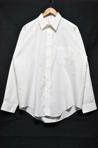 ＠美品 マーキス MARQUIS 長袖シャツSL415 L アメリカ古着 大きいサイズ ホワイト 白 ドレスシャツ