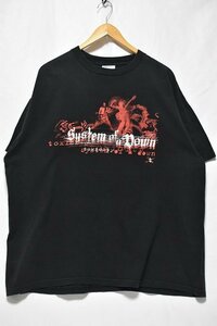 ＠美品 00s システム・オブ・ア・ダウン system of a dawn バンドＴシャツtt108 XL アメリカ古着 ロック