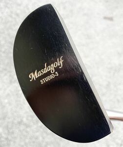 マスダゴルフ　masda golf 　スタジオ-3　パター　studio3 34インチ　良品　スタジオ3