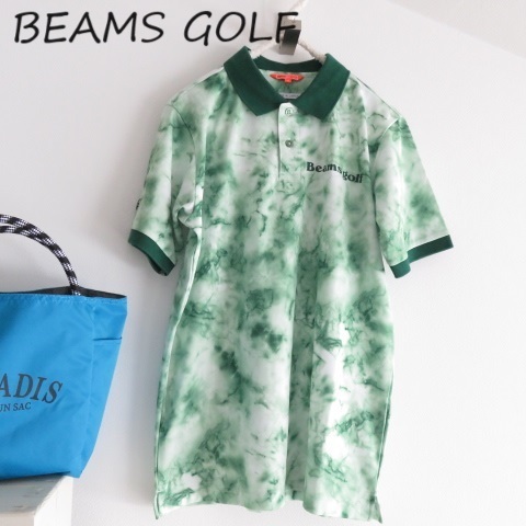 送料込 匿名配送 新品 BEAMS GOLF　ビームスゴルフ　ポロシャツ　Msize
