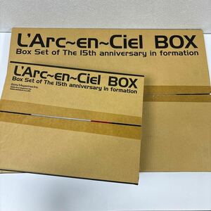 L'Arc〜en〜Ciel BOX Set of The 15th anniversary in formation ラルクアンシエル 15周年 写真集 ポスター