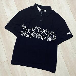 H&M★新品 キースヘリング コラボ 限定 半袖 ポロシャツ