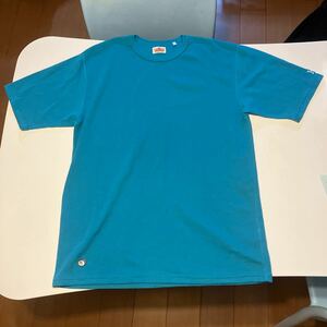 HRM ハリウッドランチマーケット ポケモン カビゴン コラボ 半袖Tシャツ サイズ XL ティファニーブルー 美品