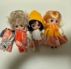  Petite Blythe размер. ручная работа кукла одежда цвет ko-te лотерейный мешок 16 пункт ввод 