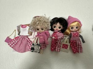  Petite Blythe размер. ручная работа кукла одежда цвет ko-te лотерейный мешок 16 пункт ввод розовый 