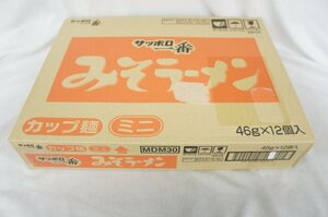 * new goods * free shipping *1 jpy start * Sapporo most miso ramen Mini ....46g×12 piece best-before date :2024 year 9 month 4 day 
