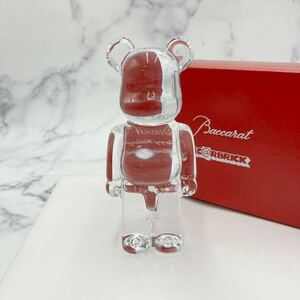 *[ selling out ]Baccarat baccarat ×BEARBRICK Bearbrick MEDICOM TOYmeti com toy crystal glass souvenir ornament interior 