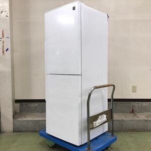 &【売り切り】2020年製 SHARPシャープ ノンフロン冷凍冷蔵庫 SJ-PD28F-W 2ドア プラズマクラスター 生活家電 280L 現状品 