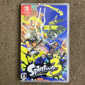 ◎【売り切り】Nintendo 任天堂 NintendoSwitch専用ソフト Splatoon3 スプラトゥーン3