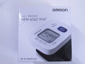 * unused * Omron wrist type hemadynamometer white HEM-6162 * receipt issue possible / in voice registration shop *