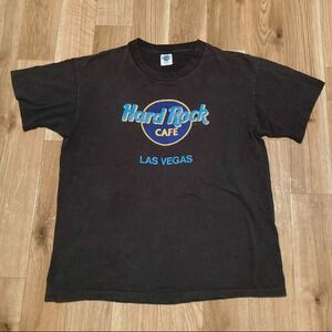 90s HARD ROCK CAFE USA製 Tシャツ ラスベガス シングルステッチ ハードロックカフェ ヴィンテージ グランジ