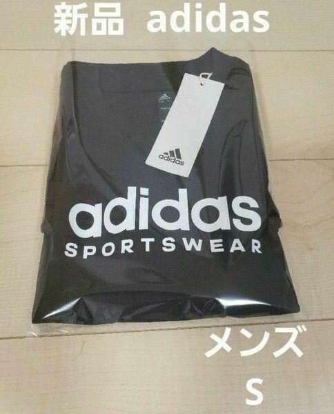 【新品】 adidas アディダス tシャツ 半袖 黒 L
