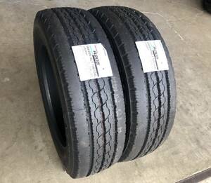 現品限り 新品/未使用品 ☆ 2本セット ☆ ブリジストン デュラビス R205 ☆ 195/65R16 106/104 LT (20年製）☆ リブ 夏タイヤ（日本製）