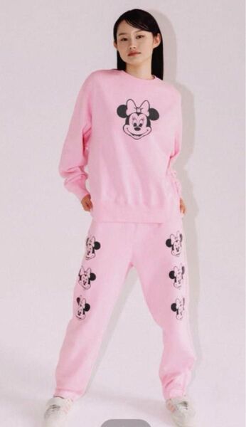 WCJ ディズニーコレクション SWEAT TOP PANTS ミ二ー