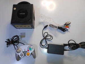  cleaning operation goods body black DOL-001 power cord DOL-002 controller DOL-003 nintendo AV cable memory GC Game Cube a