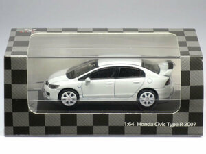 Die Cast Team 1/64 ホンダ シビック Type-R FD2 (RHD) ホワイト (LL-021-81)