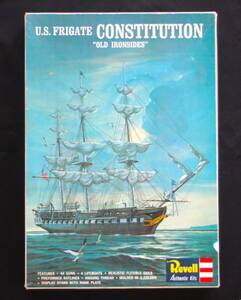 60年代　レベル社/Revell USS FRIGATE CONSTITUTION アメリカ海軍　コンスティチューション号 1/159 OLD IRONSIDES