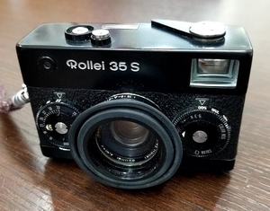 #15967[ Rollei 35 S compact пленочный фотоаппарат ] Rollei / с футляром / текущее состояние товар /