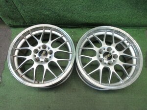 BBS RG-R RG734 18インチ 18x8.5J PCD120 +38 5H 2本　　2024.5.21.O.12-I1-1　外車　24050378