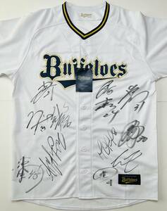 2024 Orix * Buffaloes with autograph Buffaloes high quality uniform ( Home ) Yamazaki . one . player forest .. player . hill large . player other 