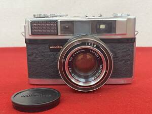 M-6340 【同梱不可】980円～ 現状品　MINOLTA/ミノルタ　AL　フィルムカメラ　1:2　f=45ｍｍ　レンジファインダー　レトロ　