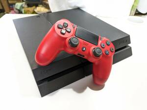 ( operation goods )SONY PlayStation4 body CUH-1200A black BLACK DUAL SHCK4 dual shock 4 controller red game machine 