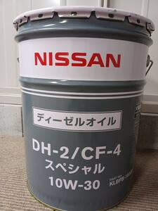NISSAN (ニッサン) NISSAN 日産純正 ディーゼルエンジンオイル DH2/CF-4スペシャル 10W-30 20LKLBFB-10302