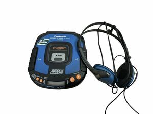  use unknown Panasonic portable CD player SHOCK WAVE SL-SW404 body earphone 