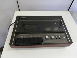 管45★超希少、通電再生、即発送★ Technics テクニクス カセットデッキ RS－268U 1970年代 レトロ オーディオ機器　中古現状