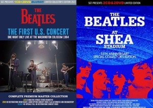 BEATLES 2タイトルセット THE FIRST U.S.CONCERT-WASHINGTON 1964 & AT SHEA STADIUM : 55TH ANNIVERSARY ビートルズ