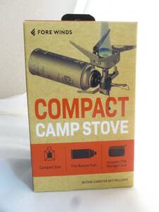 未使用 IWATANI COMPACT CAMP STOVE コンパクト キャンプストーブ FW-C01-JP 日本製 岩谷産業 送料無料