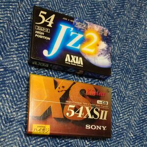 AXIA SONY ハイポジ カセットテープ　2本セット