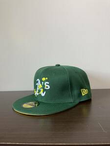 NEW ERA ニューエラキャップ MLB 59FIFTY (7-3/4) 61.5CM OAKLAND ATHLETICS オークランド アスレチックスWORLD SERIES 帽子 