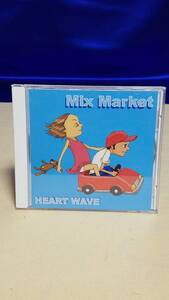 CD010　MIX MARKET／HEART WAVE　盤面キレイ　impossible　today real our ideas 収録