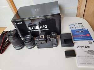  Canon EOS R10 корпус + RF-S18-45 IS STM + RF-S 55-210mm F5-7.1 IS STM