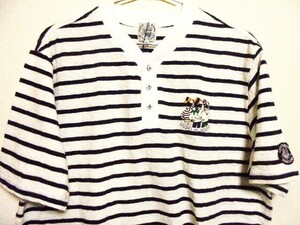 * new goods SINACOVAsinakoba badge embroidery border T-shirt size LL*