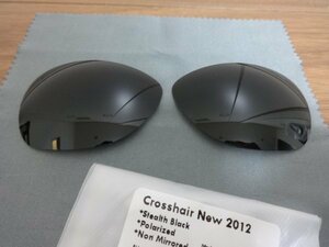 処分価格!★オークリー クロスヘア　NEW 2012用 カスタム偏光レンズ　BLACK Color Polarized 新品 OAKLEY CROSSHAIR