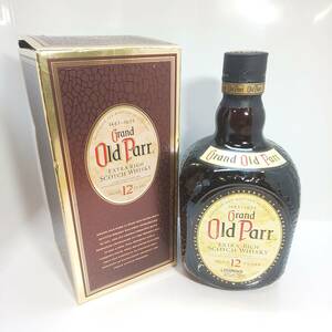 * not yet . plug / old sake *Grand Old Parr EXTRA RICH SCOTCH WHISKY Aged 12 Years Grand * Old *pa- Scotch 12 year 750ml 43% box immediately shipping 