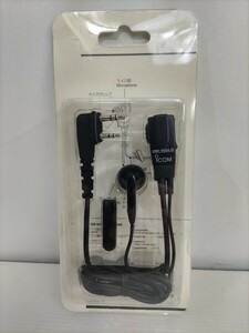 *ICOM earphone mike HM-166LS new goods unused Icom 