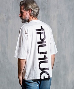 「1piu1uguale3 RELAX」 半袖Tシャツ M ホワイト メンズ