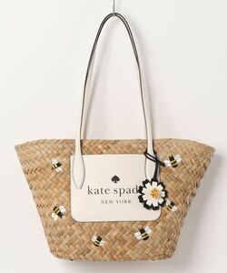 「kate spade new york」 かごバッグ ONESIZE ベージュ レディース